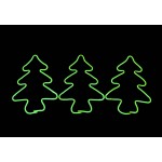 Neon Flex Stake Light - Christmas Tree - Set of 3 Pieces